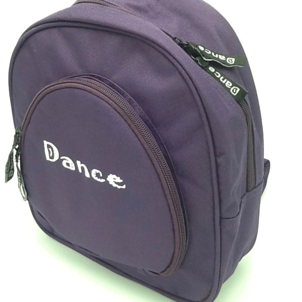 Girls purple dance backpack duffel bag new